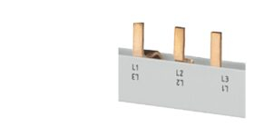 5ST3770-3 Stiftsammelschiene, 16mm2 56TE, 4-phasig, schneidbar